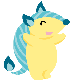 ガスマジロ-やったー