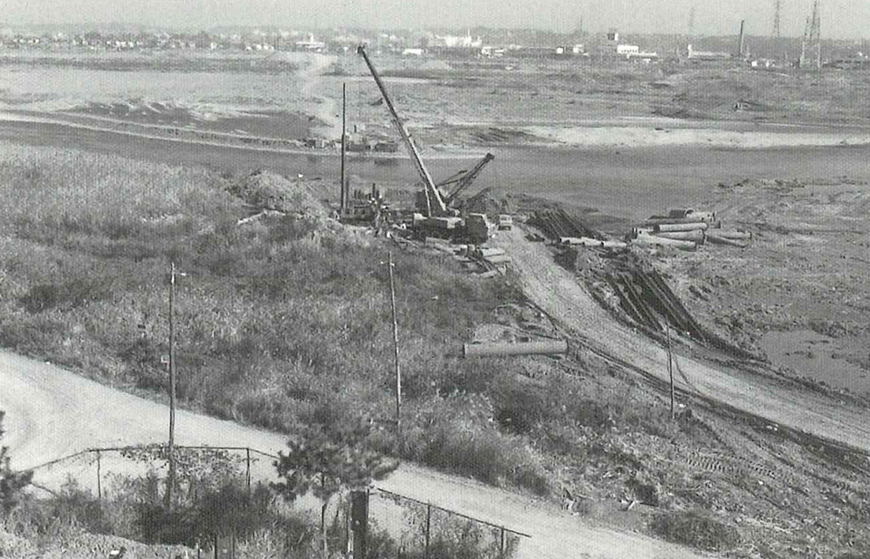 相模川横断導管敷設工事