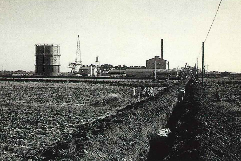 厚木のまちに灯った、はじめてのガスの炎