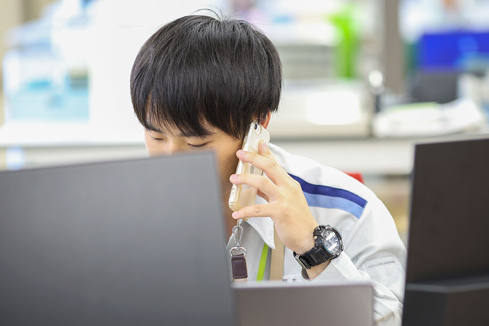 保安課-電話対応