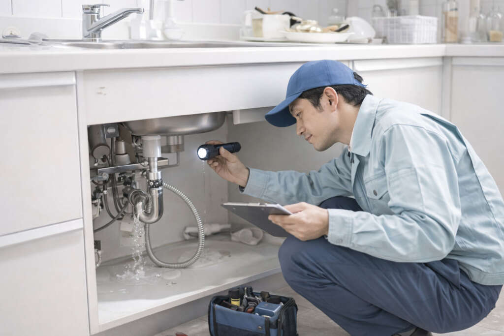 キッチンの水回りトラブル